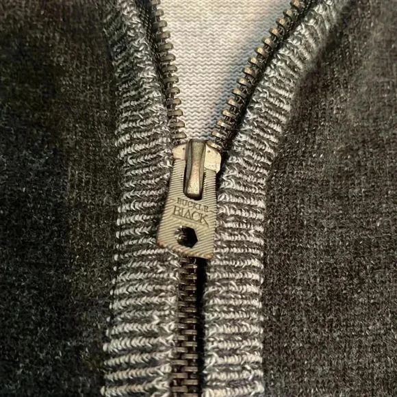 🖤Buckle black zip up sweater - Picture 6 of 8